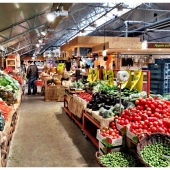 Landmarkt-groente