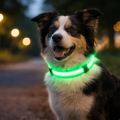 Beste lichtgevende halsband hond