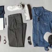 Slow fashion brengt de minimalistische kledingkast naar de moderne man