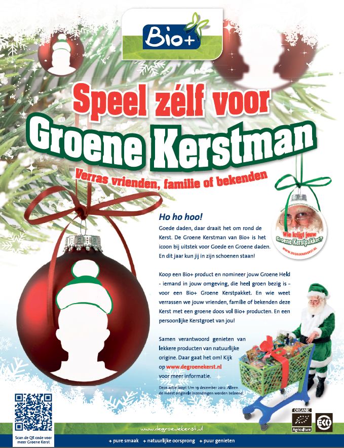 groene kerstman