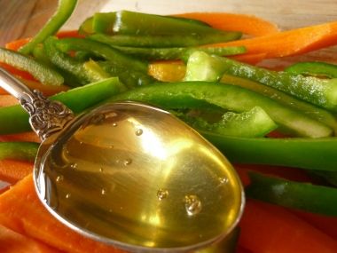 paprika en winterpeen uit de oven