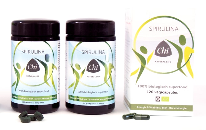 Spirulina assorti