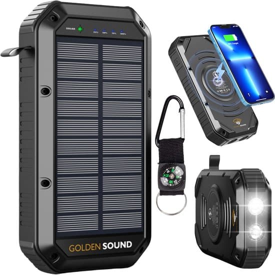 Golden Sound Solar Powerbank