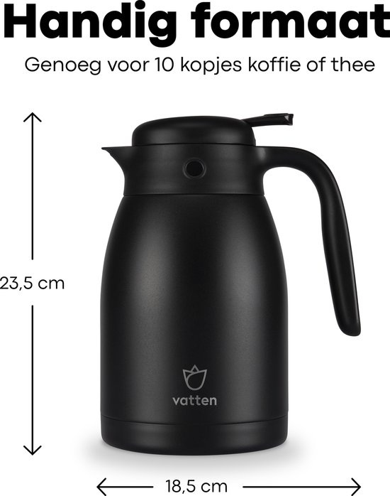 Vatten® Premium RVS Thermoskan