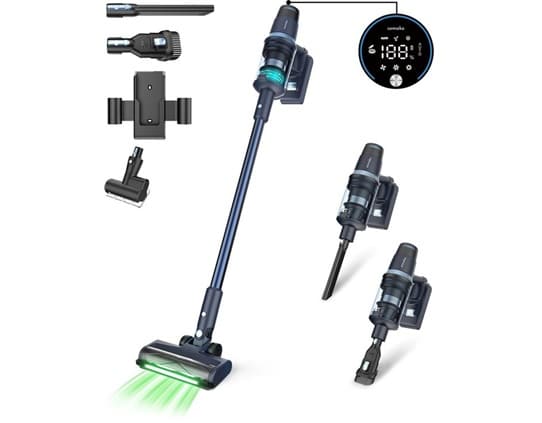 Samako Steelstofzuiger Draadloos