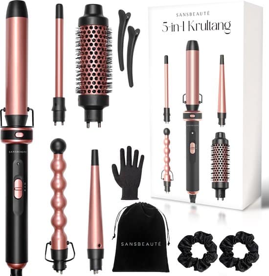 Sansbeauté® 5 in 1 Warmteborstel